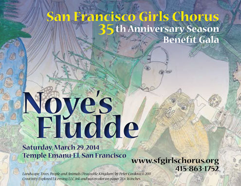 Richard Wright, Creativity Explored, and SF Girls Chorus perform Noye’s Fludde