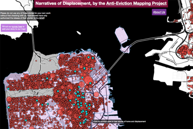 Anti-Eviction Mapping Project Benefit, May 11; Workshop, May 14